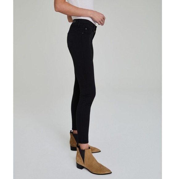 AG The Legging Super Skinny Ankle Black Jeans - Picture 2 of 15